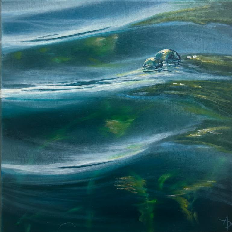 Original Nature Painting by Alena Panchishin | Photorealism Art on Canvas | "Somewhere along the way, I stopped being at war with myself"
