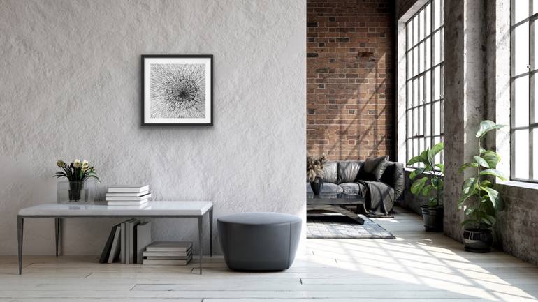 Original Abstract Printmaking by Anastasija Dundicz