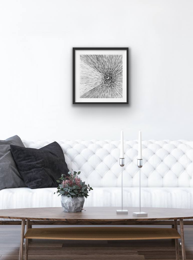 Original Abstract Printmaking by Anastasija Dundicz