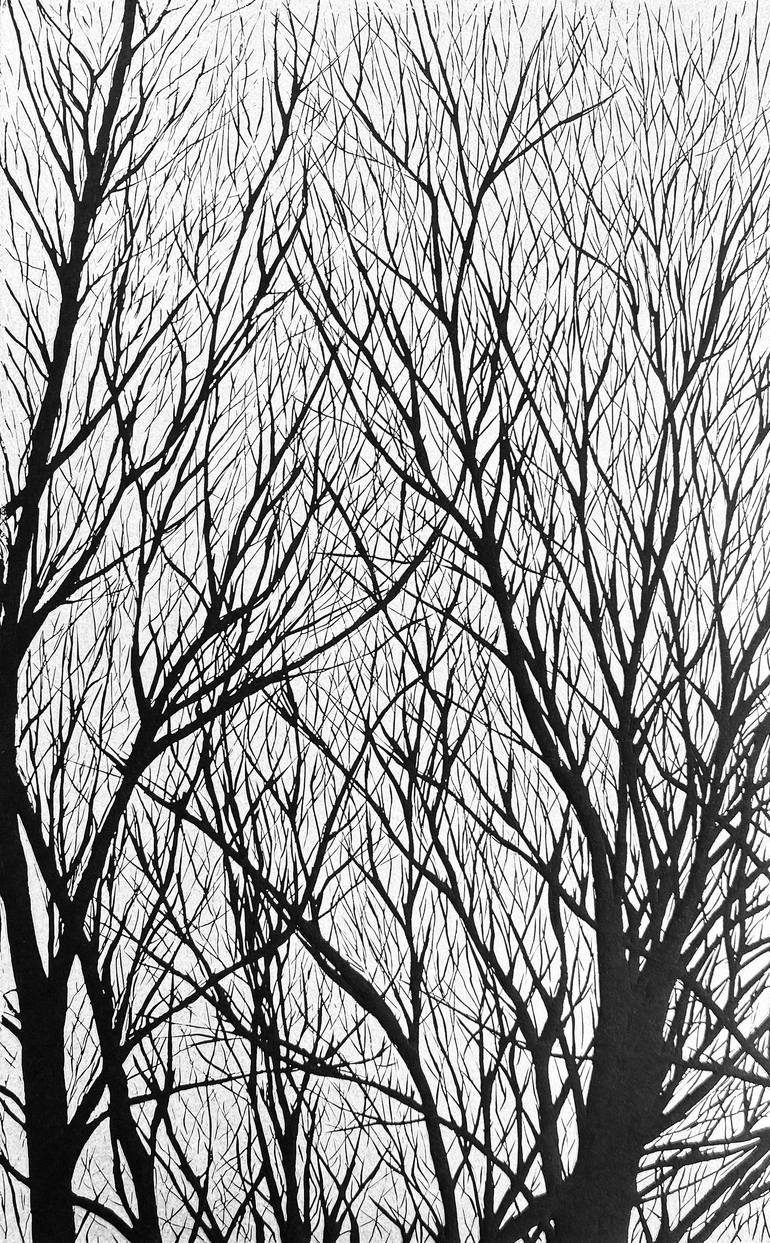 Original Realism Nature Printmaking by Anastasija Dundicz