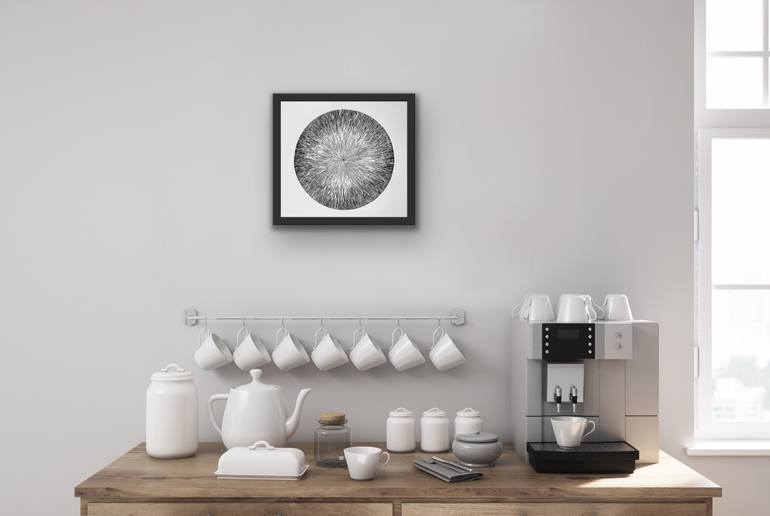 Original Abstract Printmaking by Anastasija Dundicz