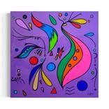 PURPLE FLOWERS OF DEVOTION by Lissa Mel