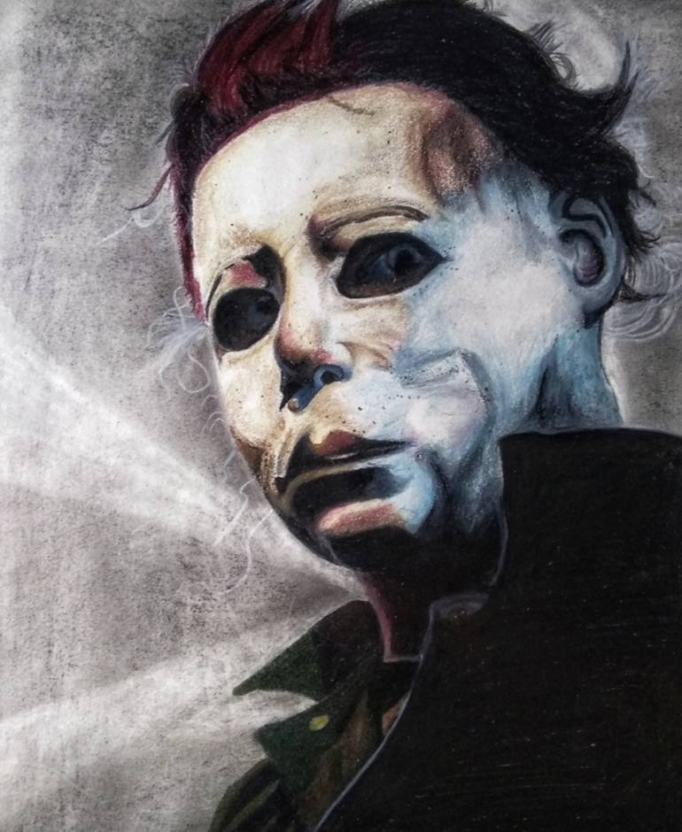 Michael Myers Halloween Drawing By Hugo Espino Saatchi Art