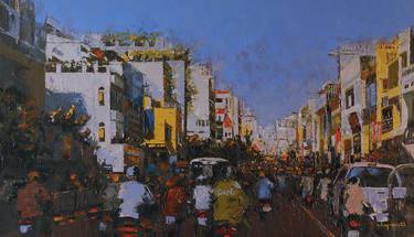 Original Cities Paintings by Dung Nguyen