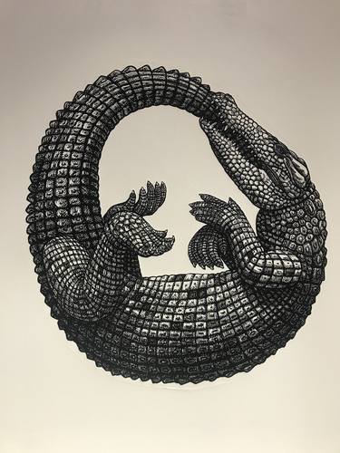 Print of Abstract Animal Printmaking by John Moore