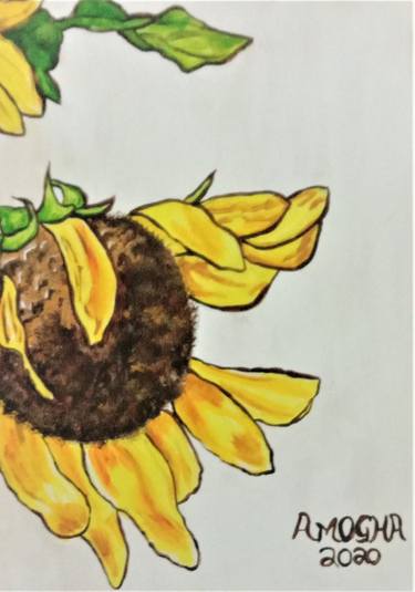 Sunflower Triptych 1 thumb