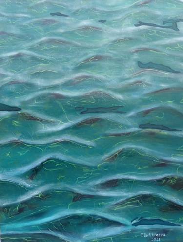 Print of Abstract Seascape Paintings by Tatiana Bukhteeva