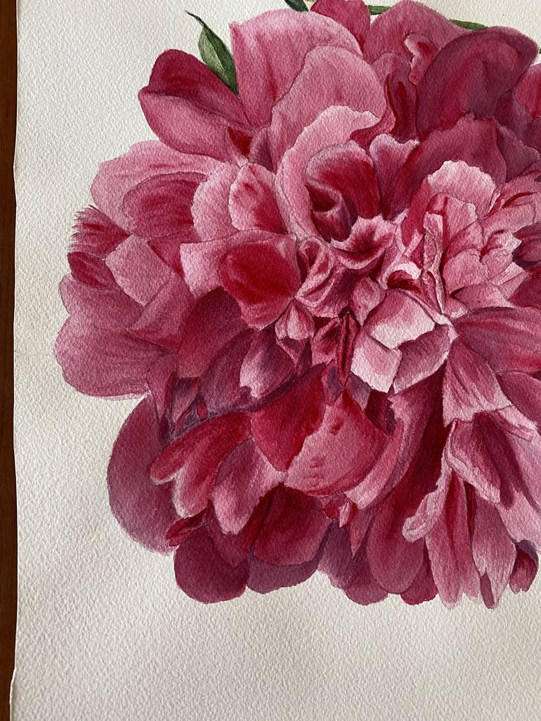 Original Fine Art Floral Painting by Marina Teplyakova