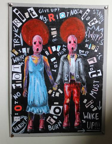 Print of Dada Culture Paintings by Alicia Calero