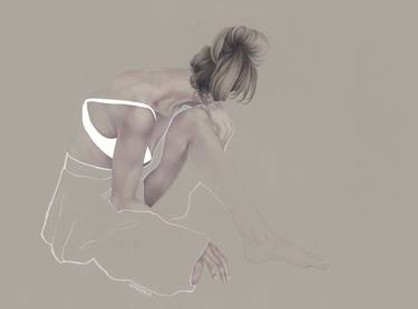 Original Realism Women Drawings by Agata Wierzbicka