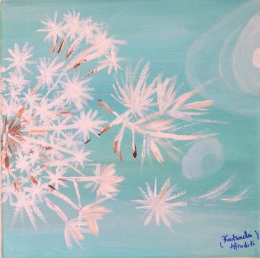 Original Art Deco Nature Paintings by Afrodite Katsoula