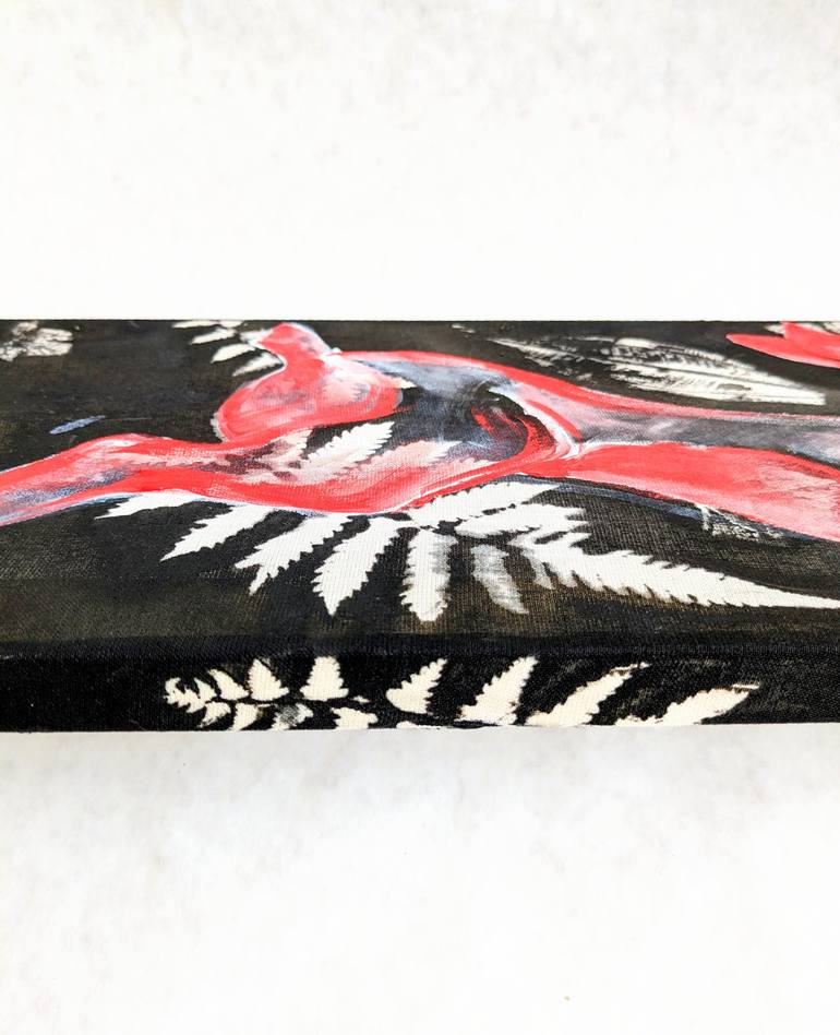 Original Abstract Animal Painting by Julia Rue