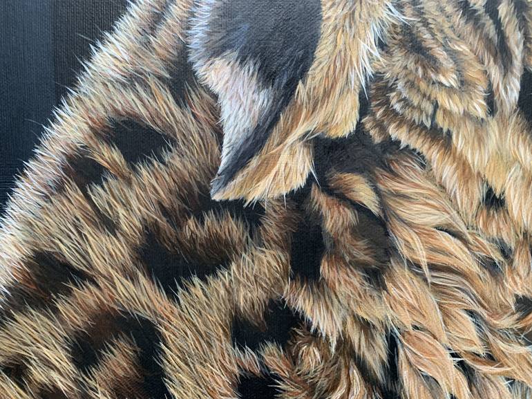 Original Fine Art Animal Painting by Lucy Blackstone