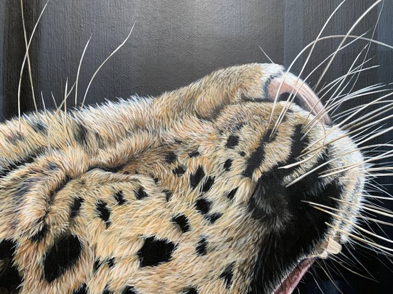 Original Fine Art Animal Painting by Lucy Blackstone