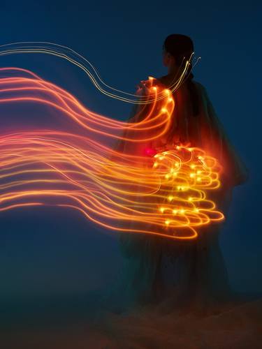 Original Abstract Expressionism Light Photography by Michael Taylor
