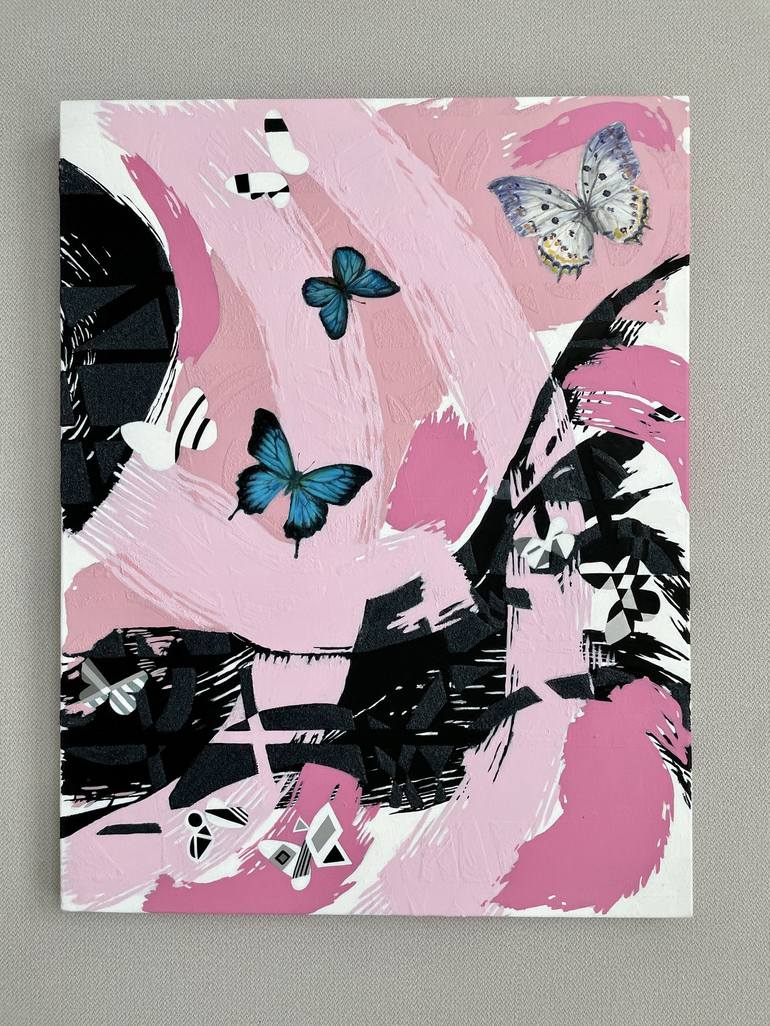 Original Abstract Painting by Jui Lee