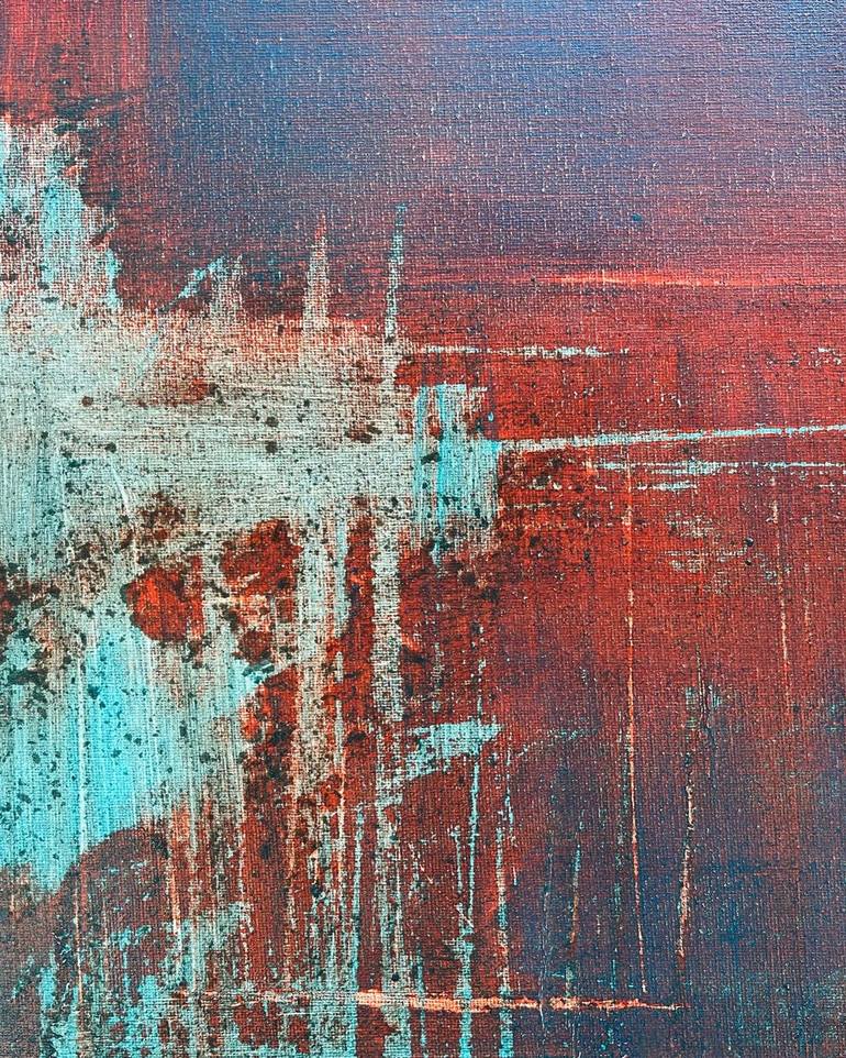 Original Abstract Expressionism Abstract Painting by Suzanne Williams