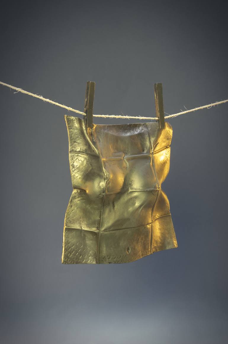 Original Conceptual Body Sculpture by Guy Lafond