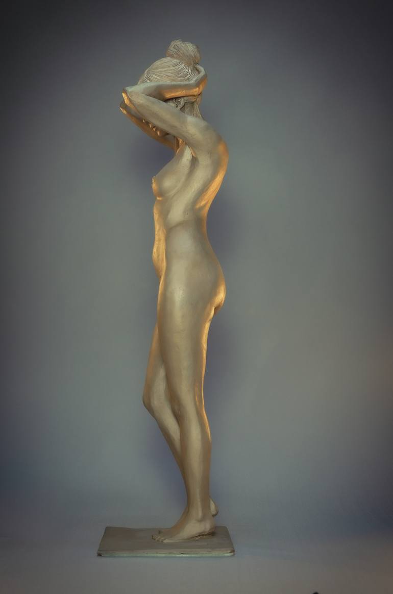 Original Figurative Nude Sculpture by Guy Lafond