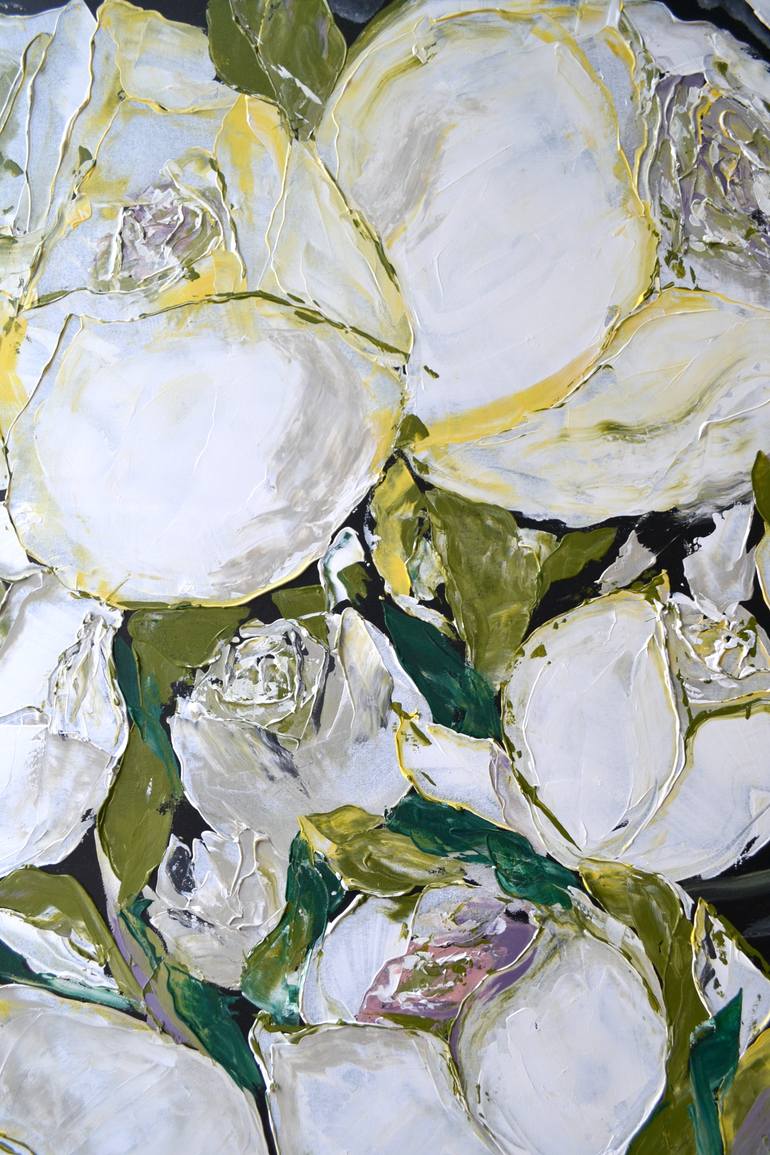 Original Contemporary Floral Painting by Tetiana And Victoria Hutsul