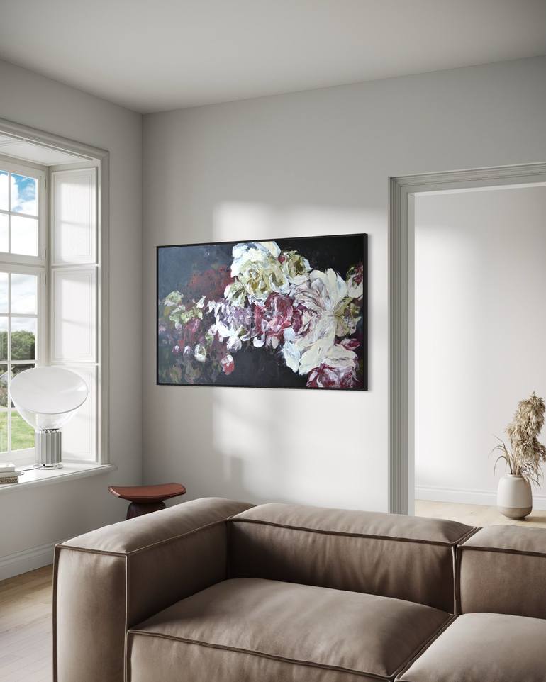 Original Photorealism Floral Paintings by Tetiana And Victoria Hutsul