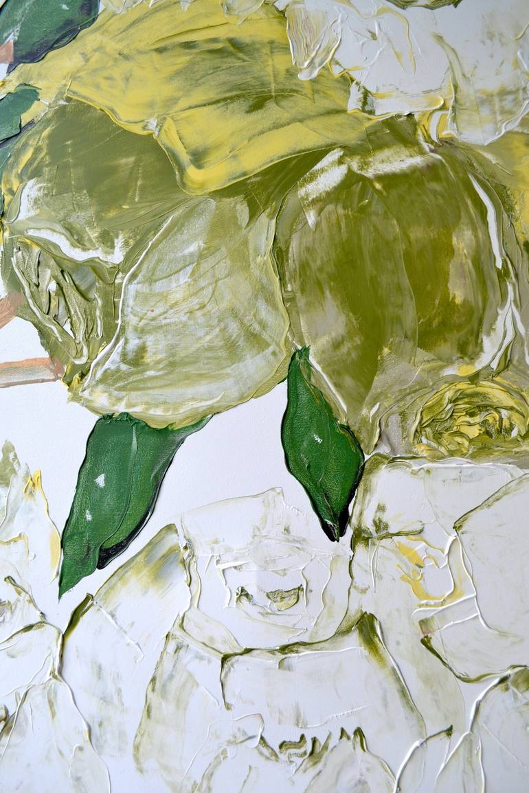 Original Contemporary Floral Painting by Tetiana And Victoria Hutsul