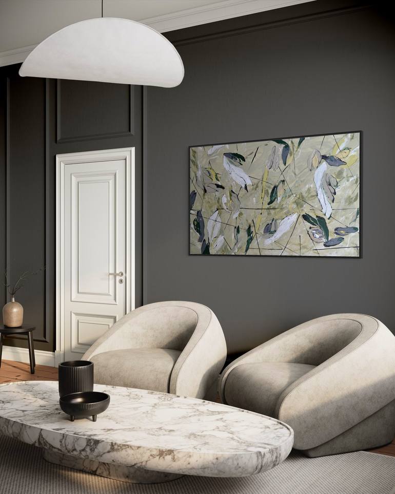 Original Contemporary Abstract Paintings by Tetiana And Victoria Hutsul