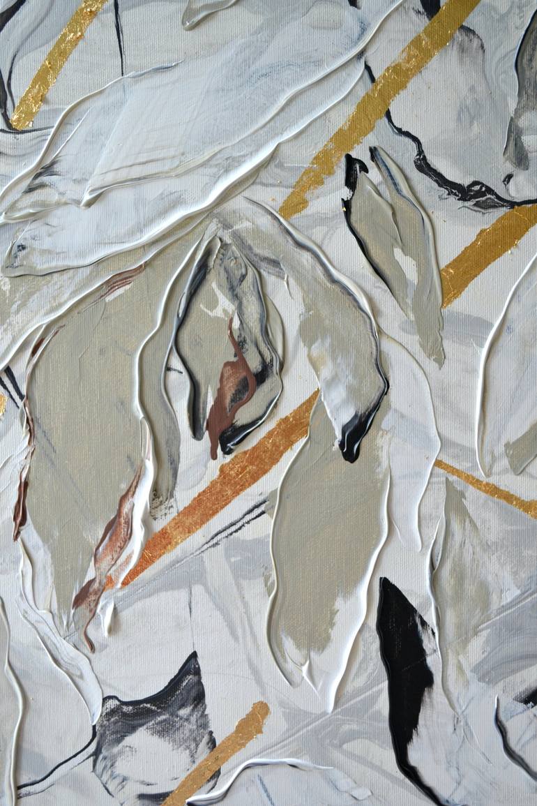 Original Contemporary Floral Painting by Tetiana And Victoria Hutsul