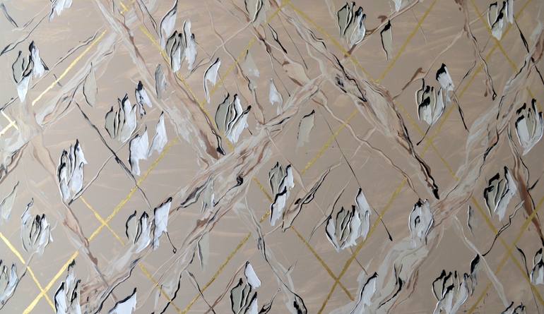 Original Contemporary Floral Painting by Tetiana And Victoria Hutsul