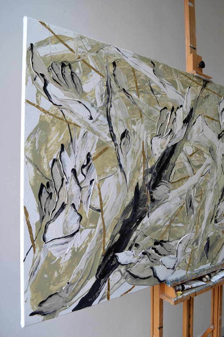 Original Abstract Painting by Tetiana and Victoria Hutsul