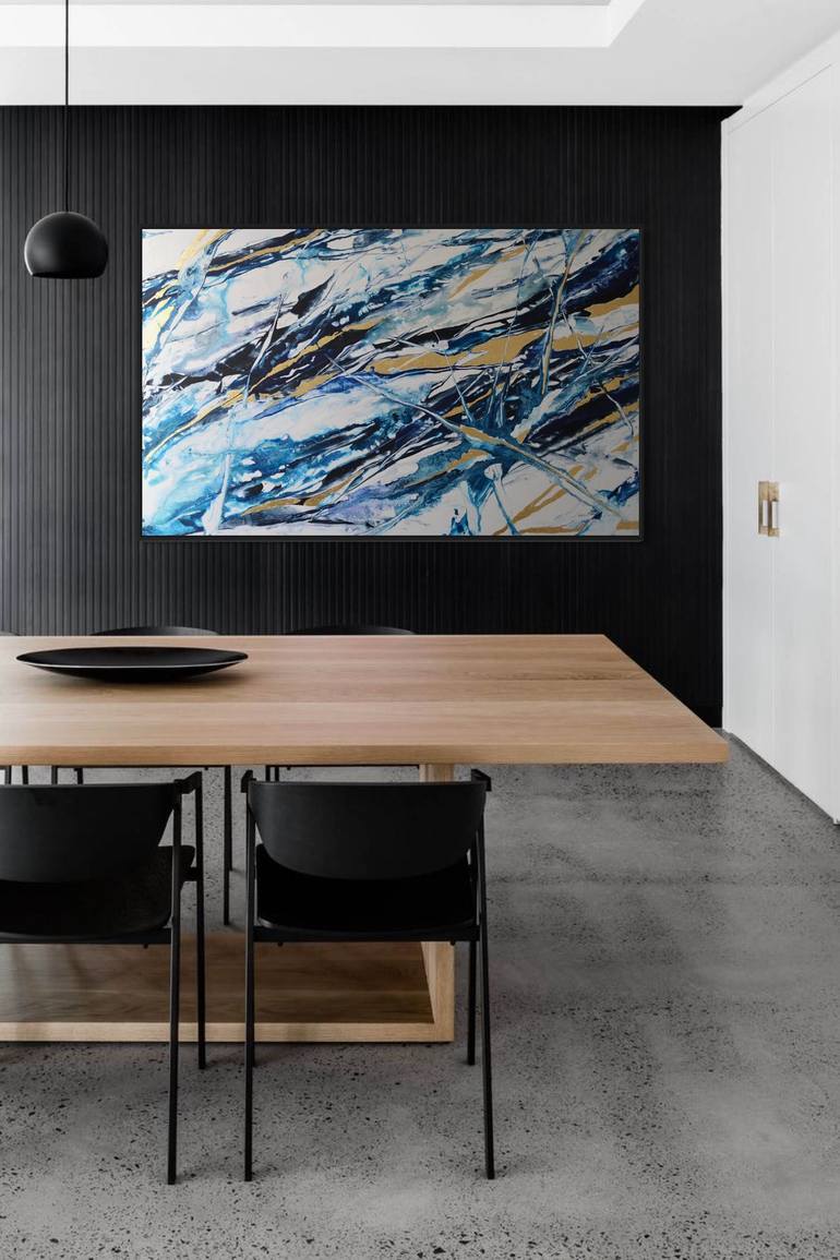 Original Contemporary Abstract Paintings by Tetiana And Victoria Hutsul