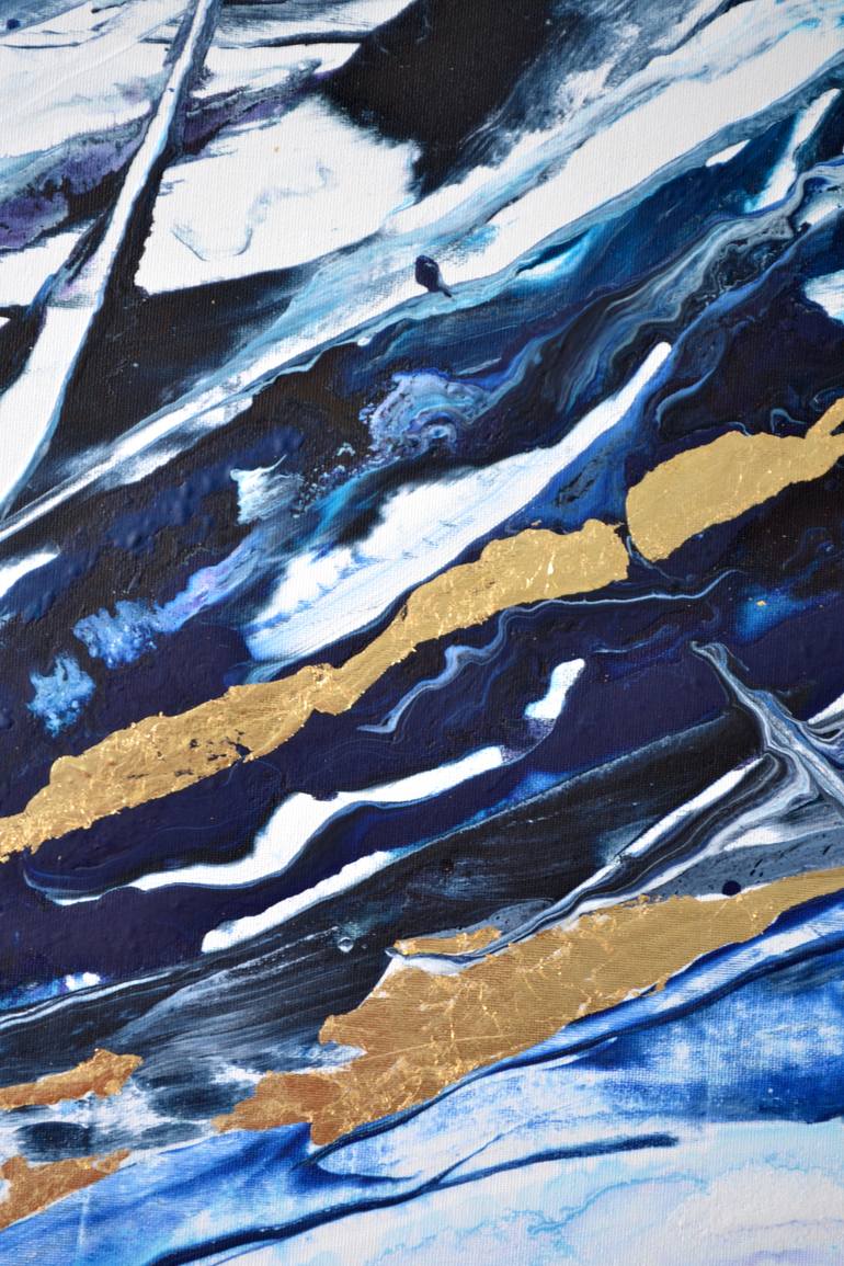 Original Contemporary Abstract Painting by Tetiana And Victoria Hutsul