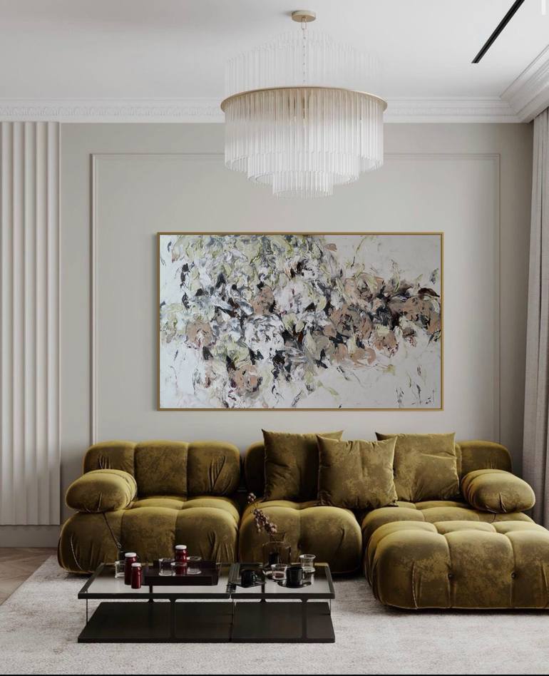 Original Contemporary Floral Paintings by Tetiana And Victoria Hutsul