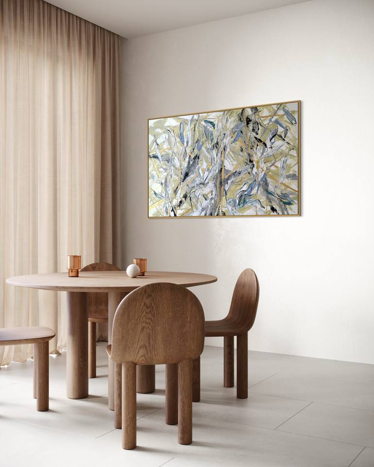 Original Contemporary Floral Paintings by Tetiana And Victoria Hutsul