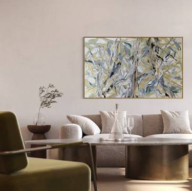 Original Contemporary Floral Paintings by Tetiana and Victoria Hutsul