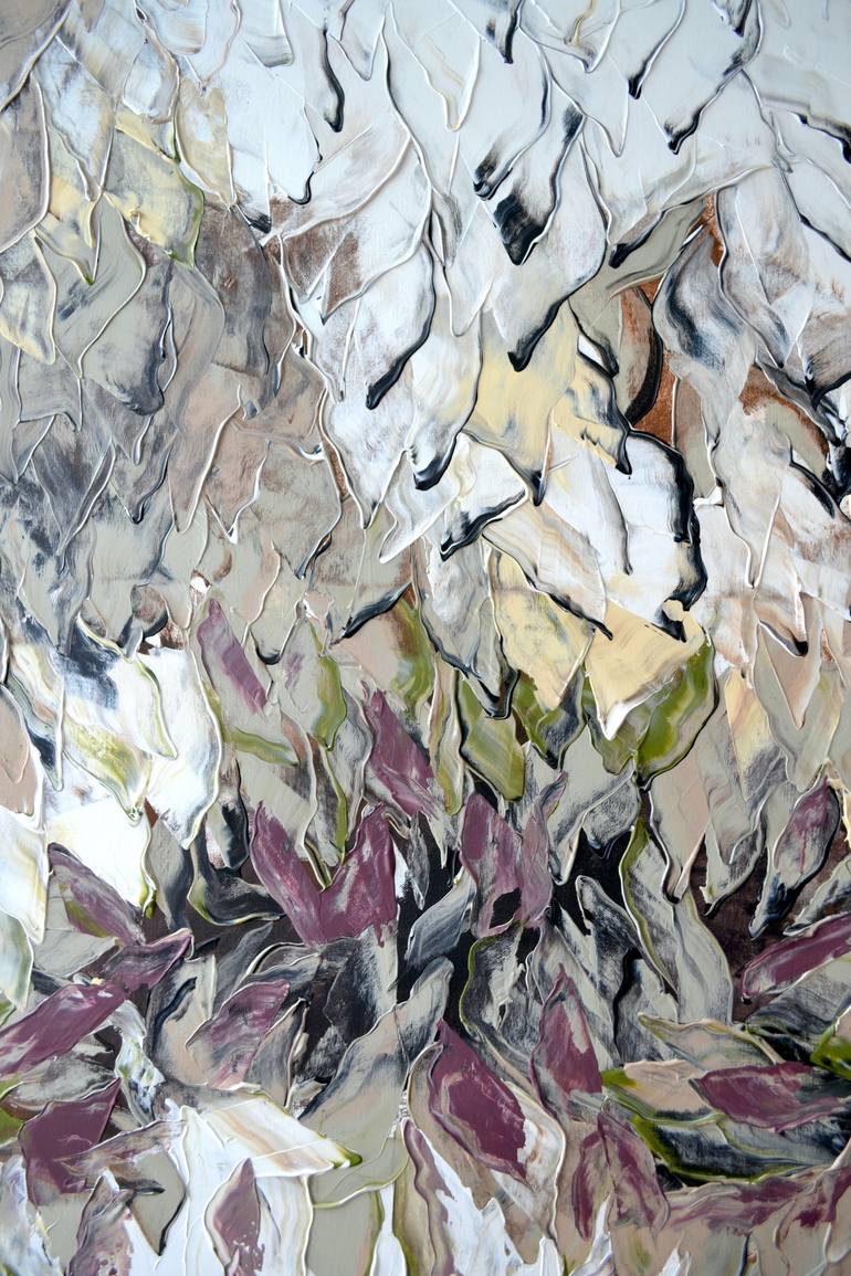 Original Contemporary Floral Painting by Tetiana And Victoria Hutsul