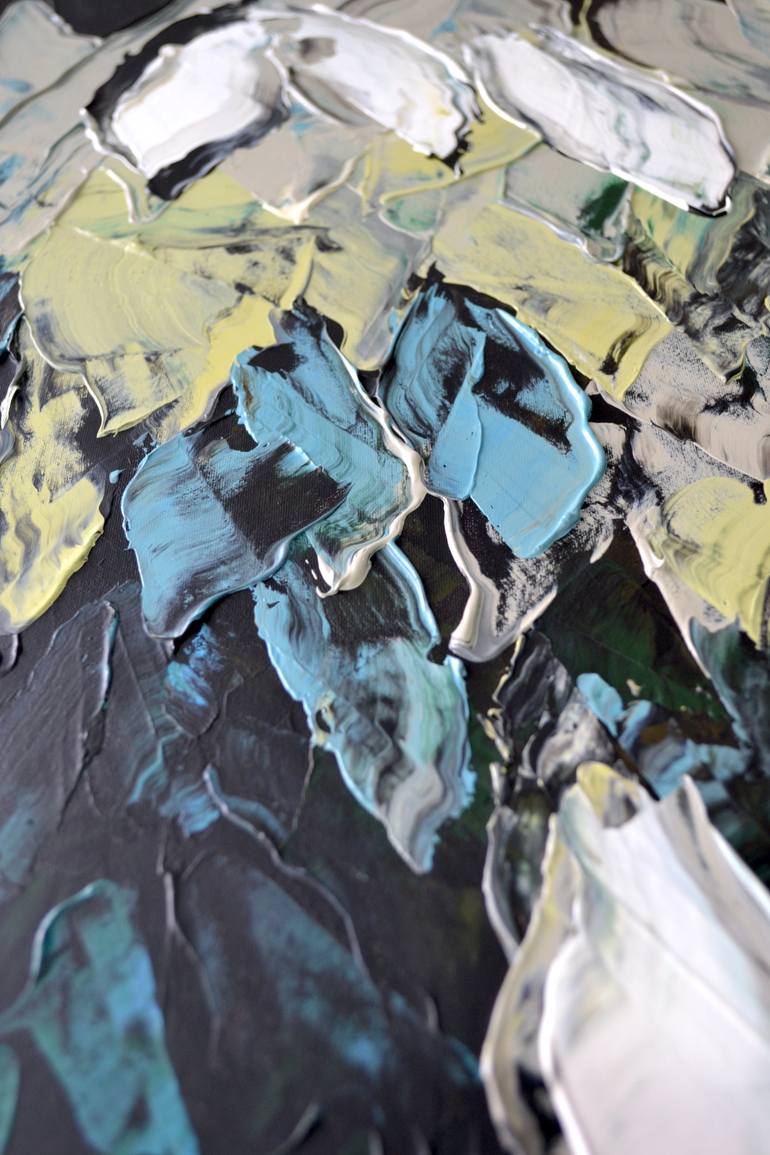 Original Contemporary Floral Painting by Tetiana And Victoria Hutsul