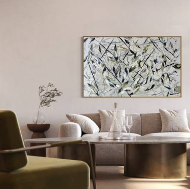 Original Contemporary Floral Paintings by Tetiana and Victoria Hutsul