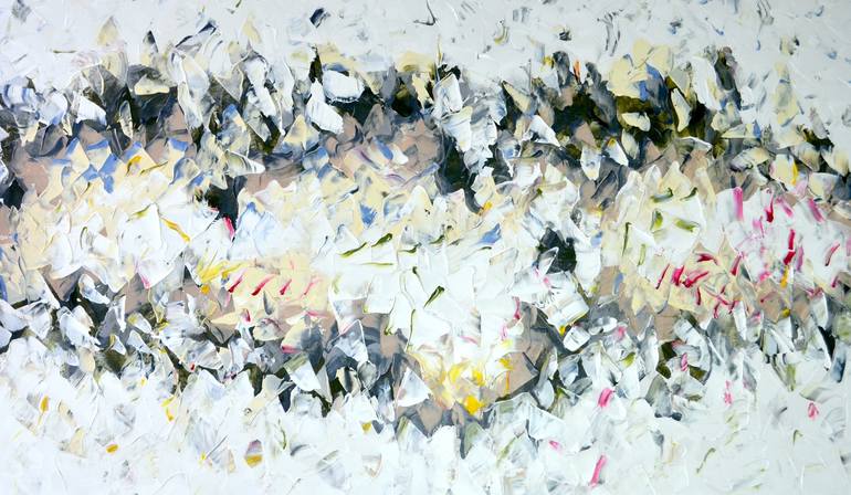 Original Contemporary Floral Painting by Tetiana And Victoria Hutsul