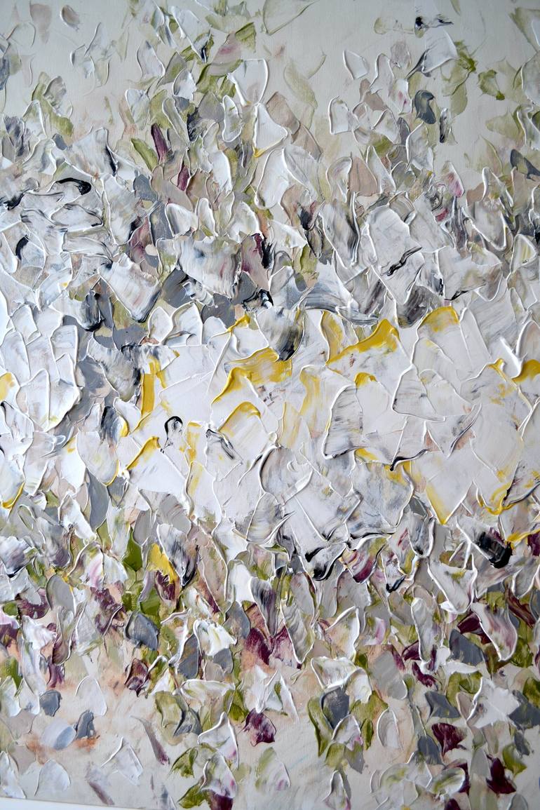 Original Contemporary Floral Painting by Tetiana and Victoria Hutsul