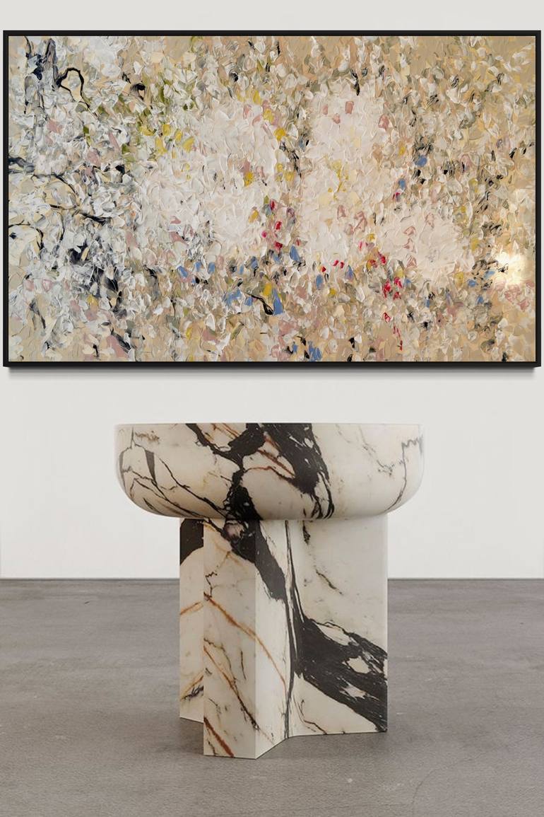 Original Modern Floral Paintings by Tetiana And Victoria Hutsul