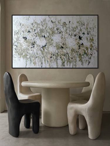 Original Contemporary Floral Paintings by Tetiana and Victoria Hutsul