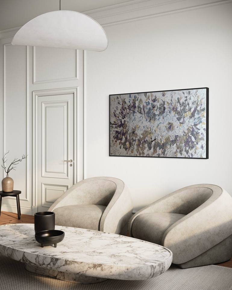 Original Contemporary Floral Painting by Tetiana And Victoria Hutsul