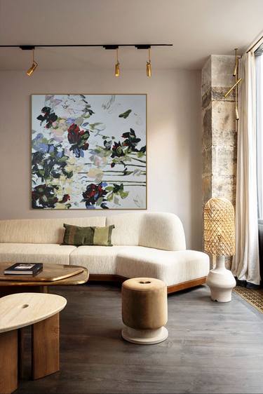 Original Contemporary Floral Paintings by Tetiana and Victoria Hutsul