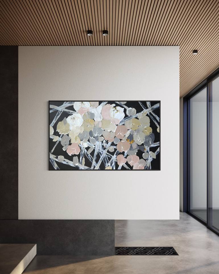 Original Contemporary Floral Paintings by Tetiana And Victoria Hutsul