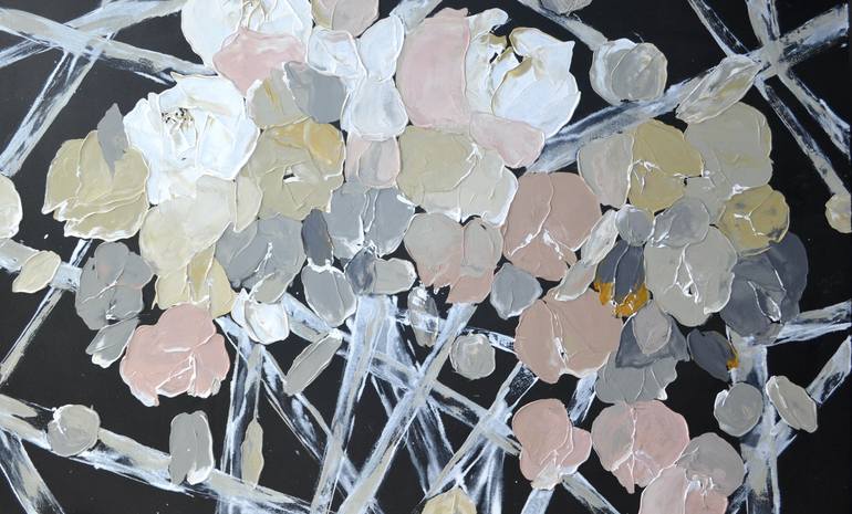 Original Contemporary Floral Painting by Tetiana And Victoria Hutsul