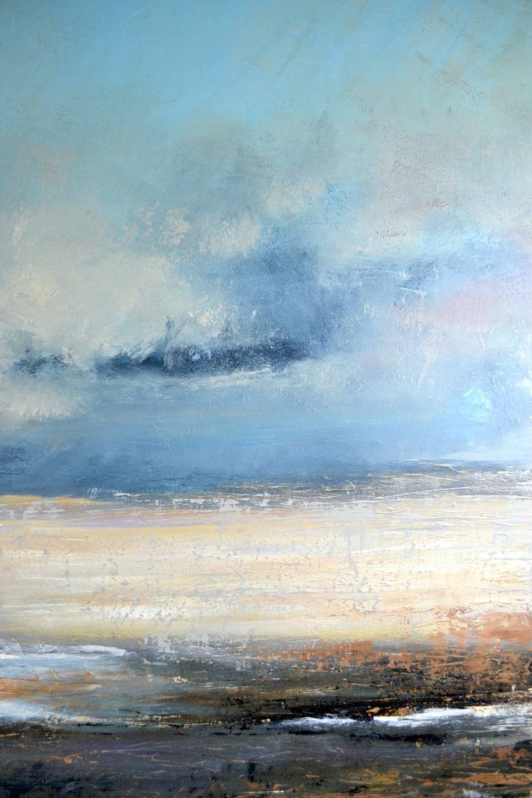 Original Abstract Landscape Painting by Tetiana And Victoria Hutsul