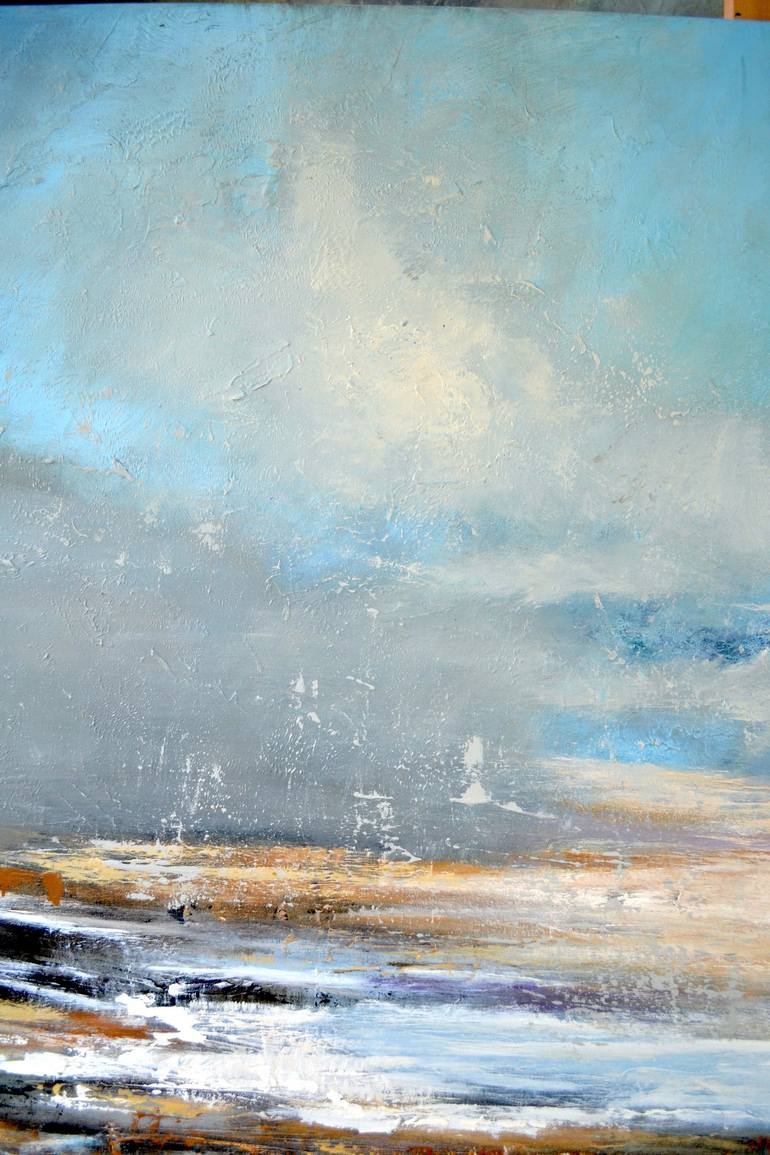 Original Abstract Landscape Painting by Tetiana And Victoria Hutsul