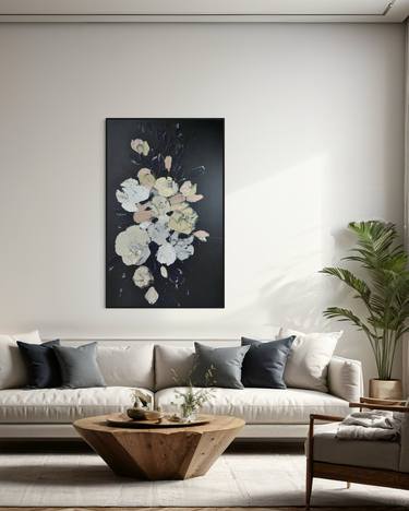 Original Contemporary Floral Paintings by Tetiana and Victoria Hutsul