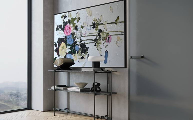 Original Contemporary Floral Painting by Tetiana And Victoria Hutsul